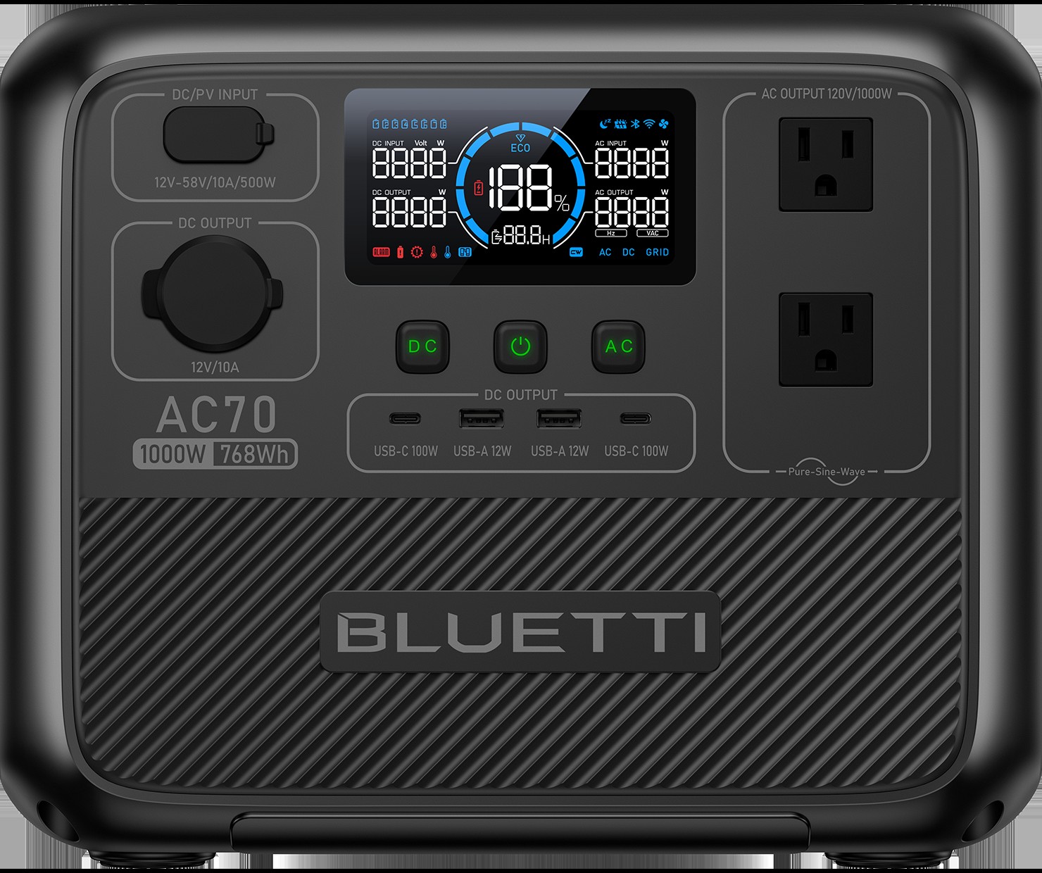 BLUETTI AC70 product image